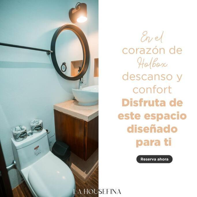 La Housefina Ground Floor 1 Apartment Isla Holbox Bagian luar foto